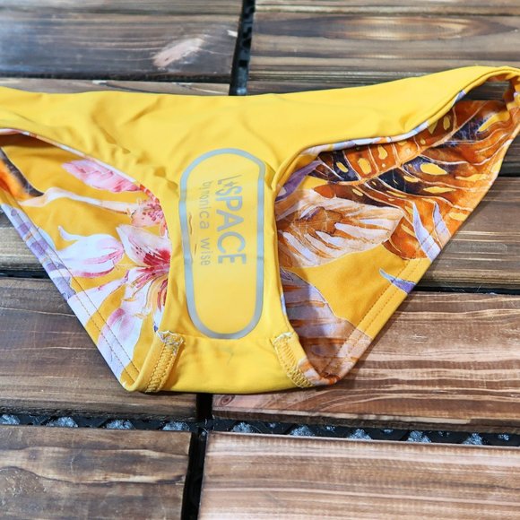 NWT LSpace Desert Palm Sandy Bikini Bottom XS - Picture 5 of 7